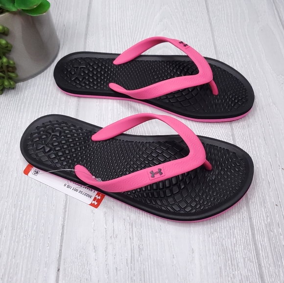 women's ua flip flops